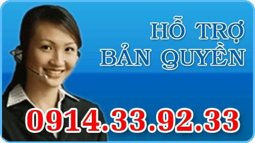 Hỗ trợ bản quyền